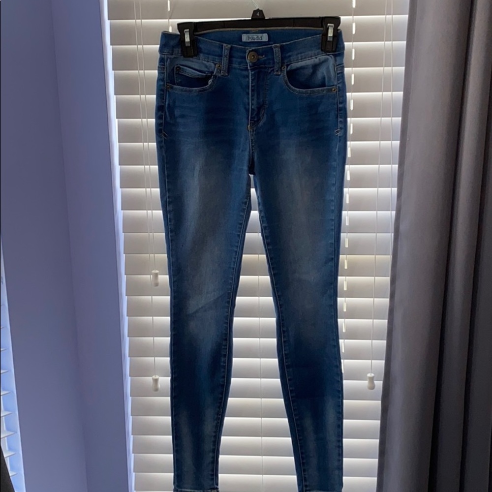 high waisted jeans